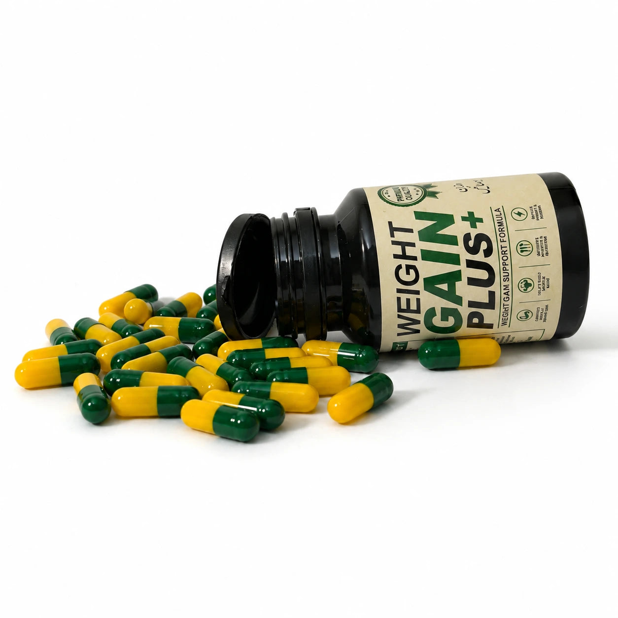 Weight Gain Plus – Improved Formula for Men & Women | 60 Capsules